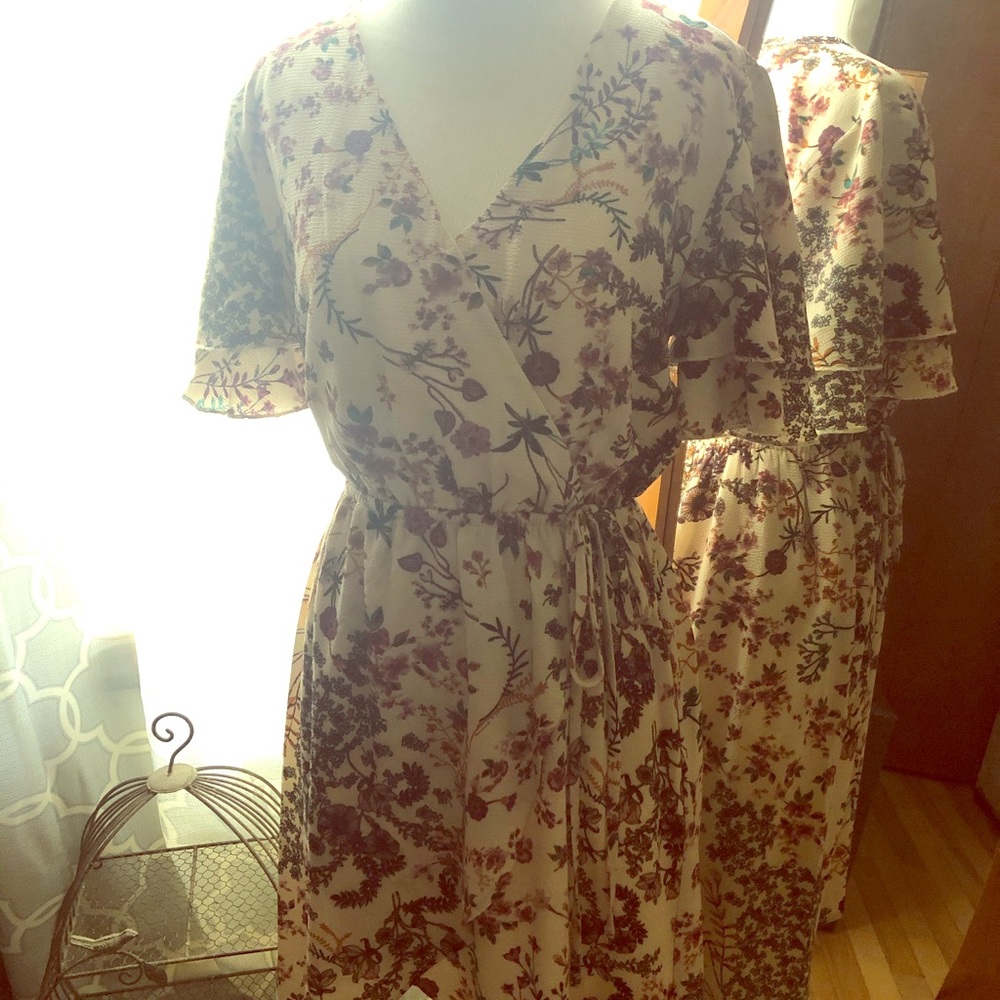 Vintage print Dress